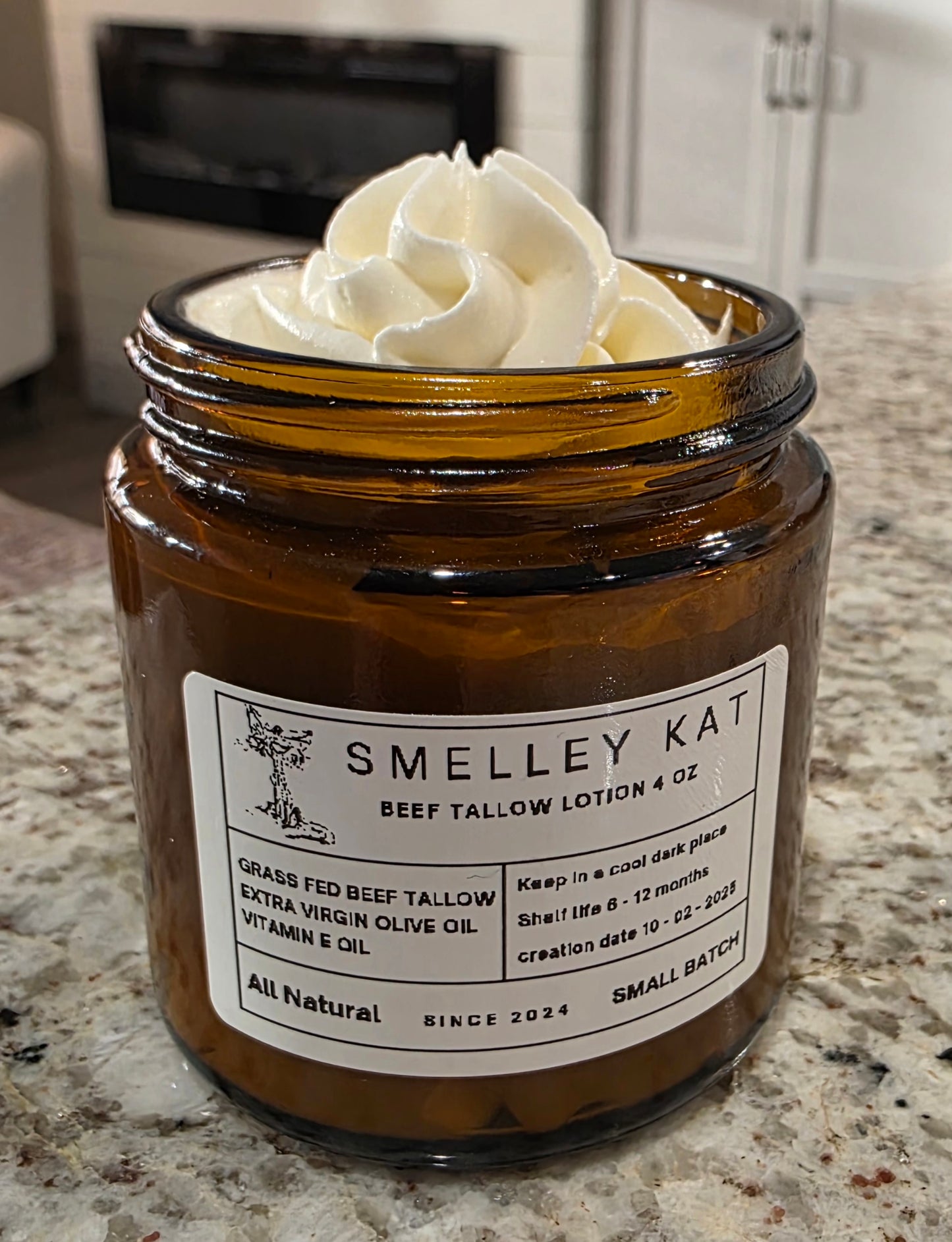 All Natural Whipped Beef Tallow Lotion